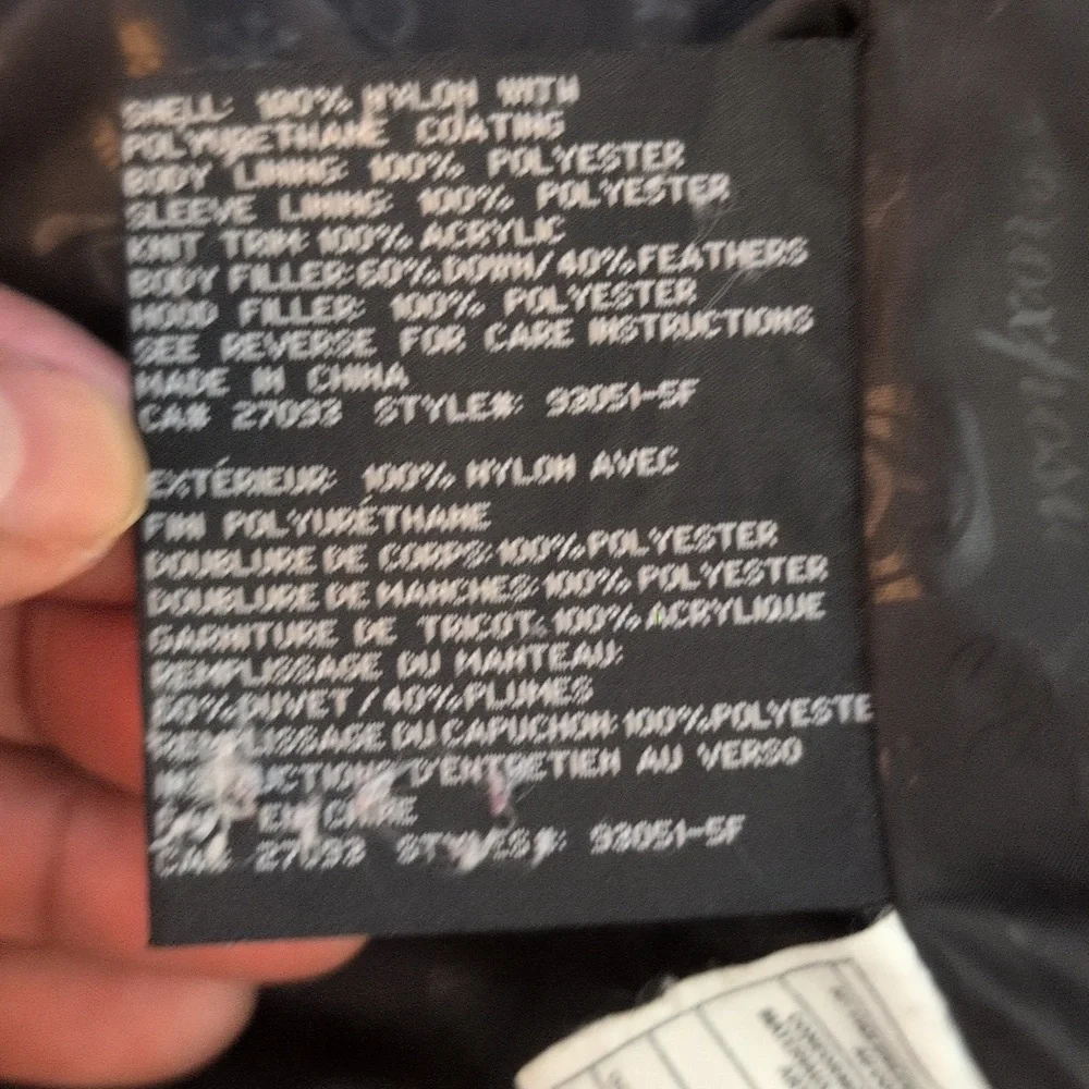 Platinum | Black Winter Jacket With Silver Details - Picture 15 of 16